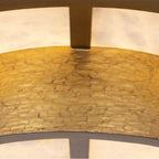 Kalco Lighting 528645RSG Rustic Gold Moda 22-in 8 Light Socket Rustic Gold Convertible Semi-flush Mount Image 4