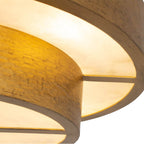 Kalco Lighting 528645RSG Rustic Gold Moda 22-in 8 Light Socket Rustic Gold Convertible Semi-flush Mount Image 3
