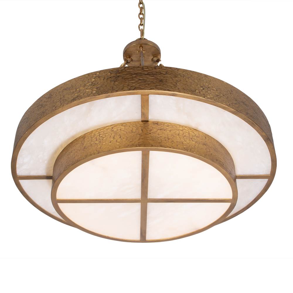 Kalco Lighting 528655RSG Rustic Gold Moda 32-in 12 Light Socket Rustic Gold Chandelier Image 2