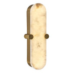 Kalco Lighting Lumba 20-in 1 Light Led Winter Brass Wall Sconce
