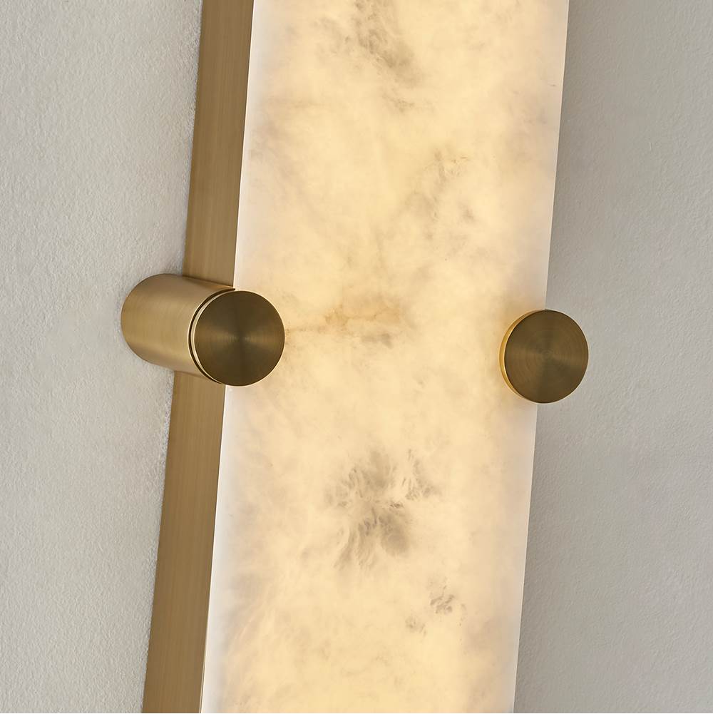 Kalco Lighting 528721WB Winter Brass Lumba 20-in 1 Light Led Winter Brass Wall Sconce Image 4