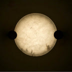 Kalco Lighting 528741WB Winter Brass Lumba 14-in 1 Light Led Winter Brass Flush Mount Image 2