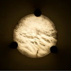 Kalco Lighting 528742WB Winter Brass Lumba 17-in 1 Light Led Winter Brass Flush Mount Image 2