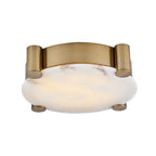 Kalco Lighting 528743WB Winter Brass Lumba 21-in 1 Light Led Winter Brass Flush Mount Image 1