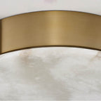 Kalco Lighting 528743WB Winter Brass Lumba 21-in 1 Light Led Winter Brass Flush Mount Image 6