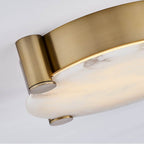 Kalco Lighting 528743WB Winter Brass Lumba 21-in 1 Light Led Winter Brass Flush Mount Image 4