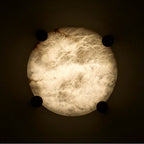 Kalco Lighting 528743WB Winter Brass Lumba 21-in 1 Light Led Winter Brass Flush Mount Image 2