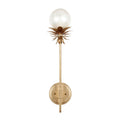 Kalco Lighting 528821MG Modern Gold Florette 6.5-in 1 Light Socket Modern Gold Wall Sconce Image 1