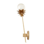 Kalco Lighting 528821MG Modern Gold Florette 6.5-in 1 Light Socket Modern Gold Wall Sconce Image 6