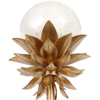 Kalco Lighting 528821MG Modern Gold Florette 6.5-in 1 Light Socket Modern Gold Wall Sconce Image 3