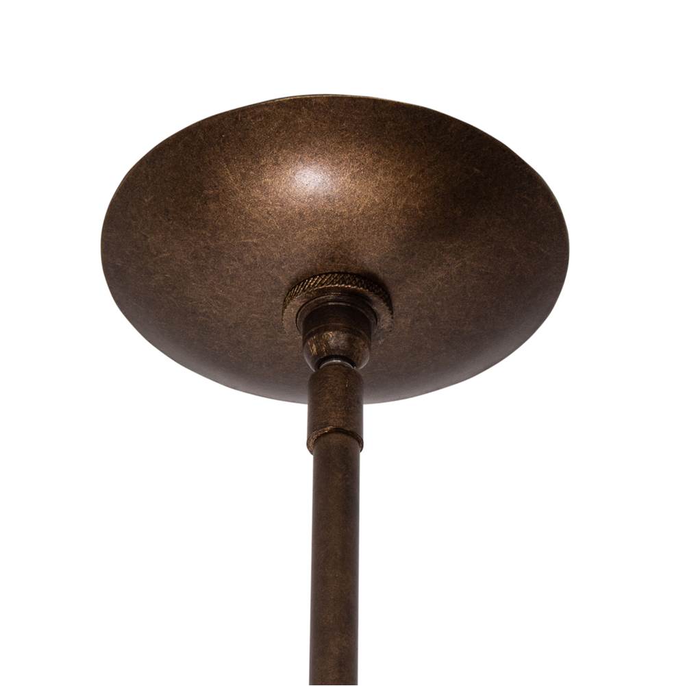 Kalco Lighting 529056PAB Pearlized Antique Brass Vittoria 34-in 9 Light Socket Pearlized Antique Brass Chandelier Image 8