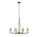 Kalco Lighting 529256ORB Oil Rubbed Bronze Rizo 36-in 8 Light Socket Oil Rubbed Bronze Chandelier Image 1