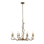 Kalco Lighting 529256ORB Oil Rubbed Bronze Rizo 36-in 8 Light Socket Oil Rubbed Bronze Chandelier Image 1