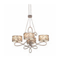 Kalco Lighting Windsor 38-in 20 Light Socket Aged Silver Chandelier