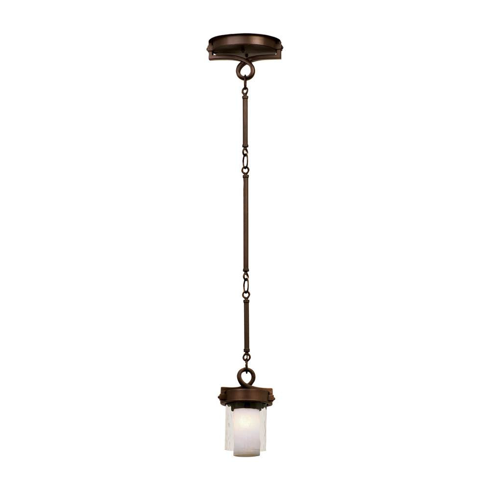 Kalco Lighting Newport 7.5-in 1 Light Socket Satin Bronze Pendant