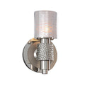 Kalco Lighting Ashington 5-in 1 Light Socket Polished Satin Nickel Bath Wall Sconce