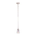 Kalco Lighting Brierfield 5-in 1 Light Socket Pearl Silver Pendant