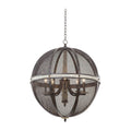 Kalco Lighting Coronado 28.5-in 8 Light Socket Florence Gold Chandelier