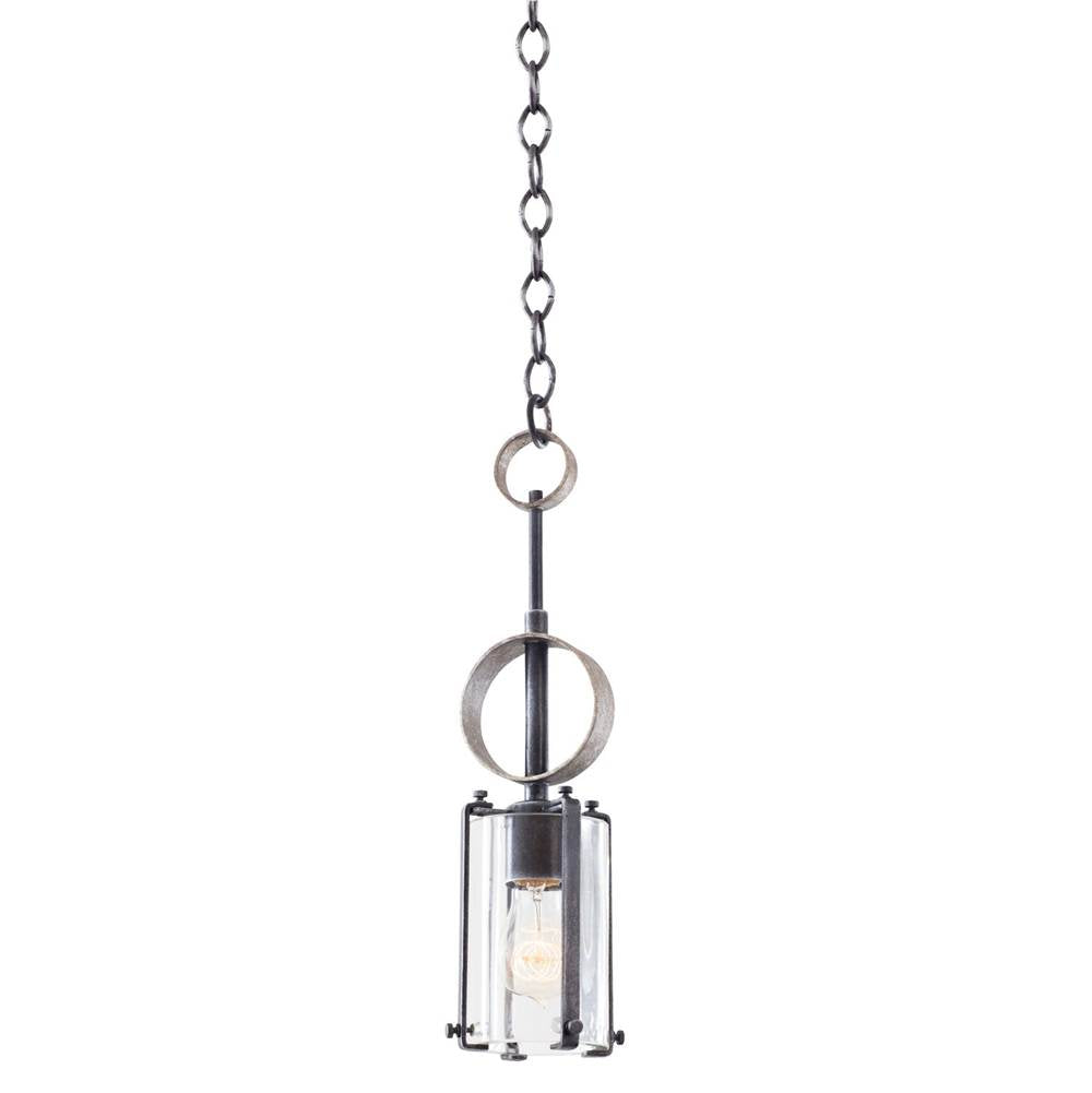 Kalco Lighting Irvine 5-in 1 Light Socket Vintage Iron Pendant