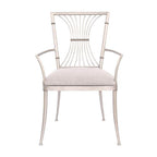 Kalco Lighting 800101PS Pearl Silver Bal Harbour 36-in Pearl Silver Chair Image 2