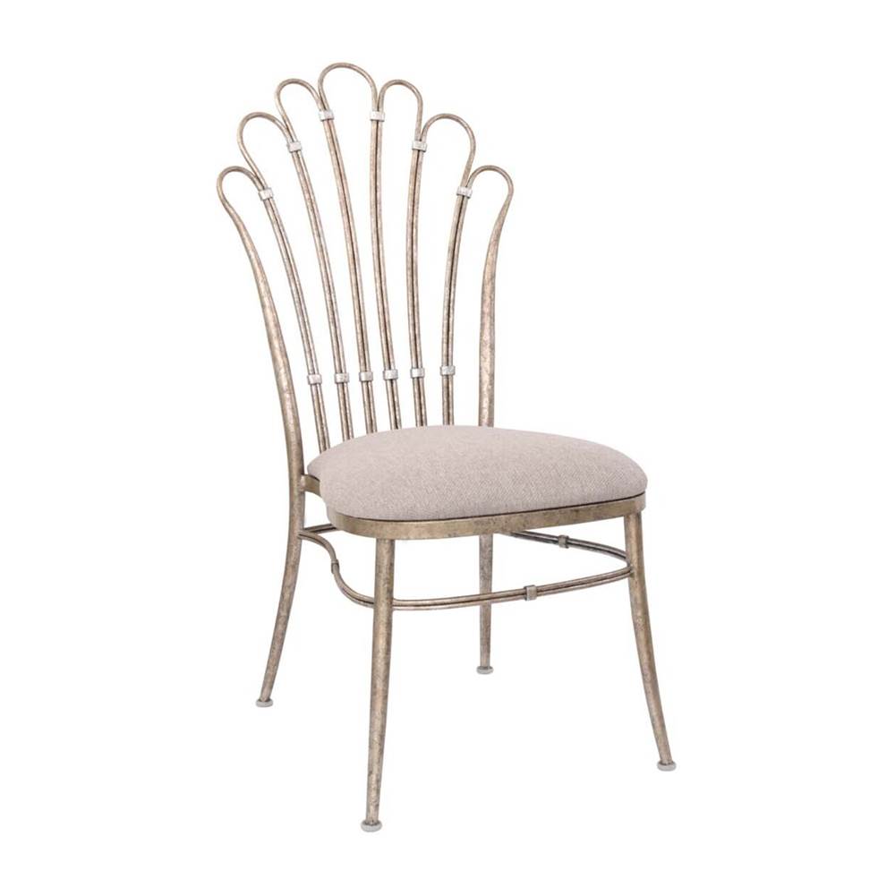 Kalco Lighting 800201PT Platinum Biscayne 41-in Platinum Chair Image 2