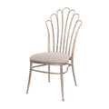 Kalco Lighting 800201PT Platinum Biscayne 41-in Platinum Chair Image 1