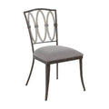 Kalco Lighting Belmont 37-in Florence Gold Chair