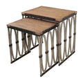 Kalco Lighting Belmont 23-in Florence Gold Table