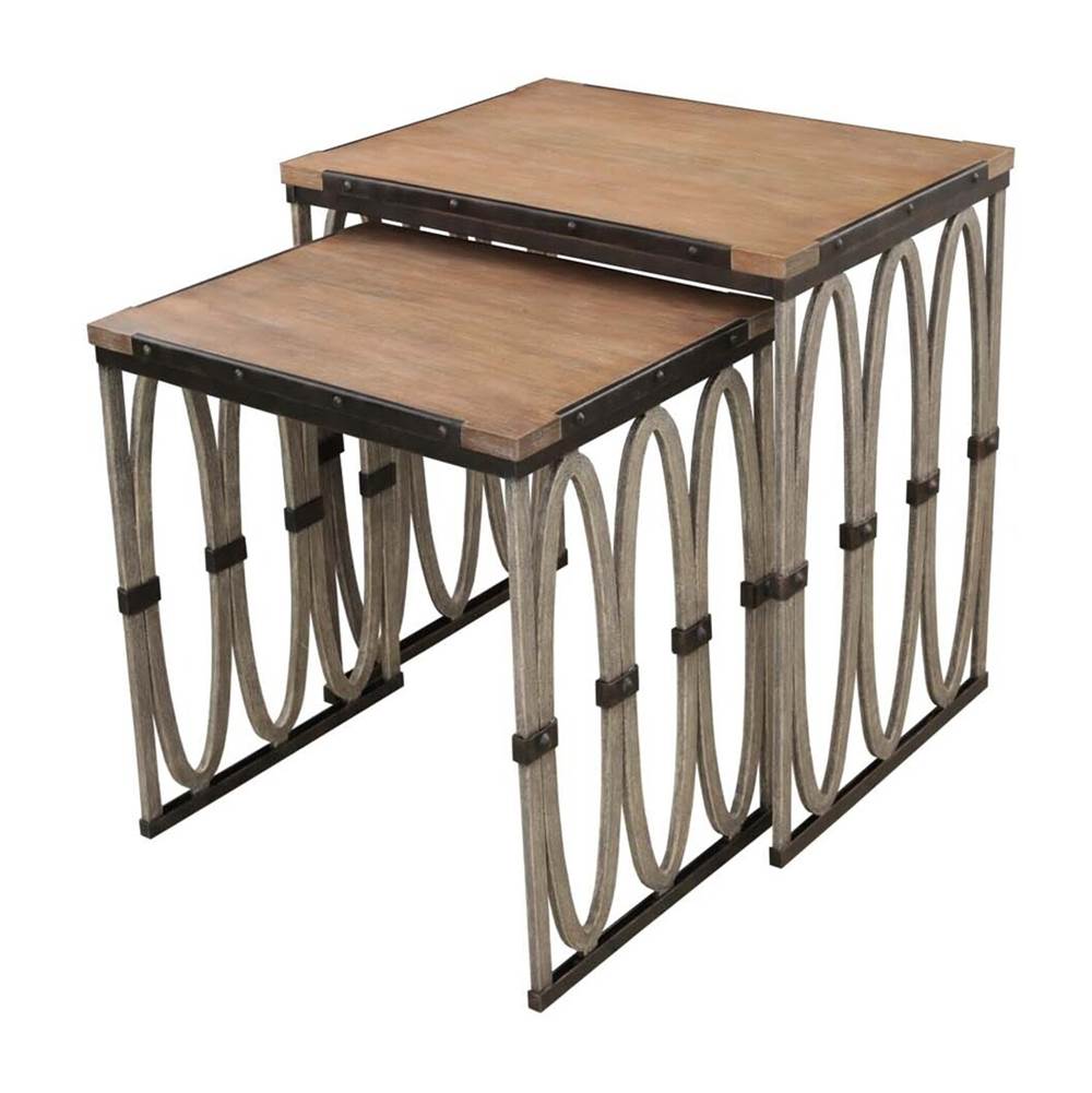 Kalco Lighting Belmont 23-in Florence Gold Table