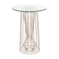 Kalco Lighting Metro 30-in Pearl Silver Table