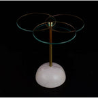 Kalco Lighting 800604 Natural Brass Petali 22-in Natural Brass Table Image 6