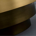 Kalco Lighting Laureato 34-in Natural Brass Table