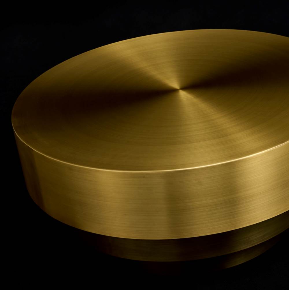 Kalco Lighting 800702 Natural Brass Laureato 34-in Natural Brass Table Image 3