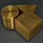Kalco Lighting 800802 SATIN BRONZE Forme 18-in Satin Bronze Table Image 9