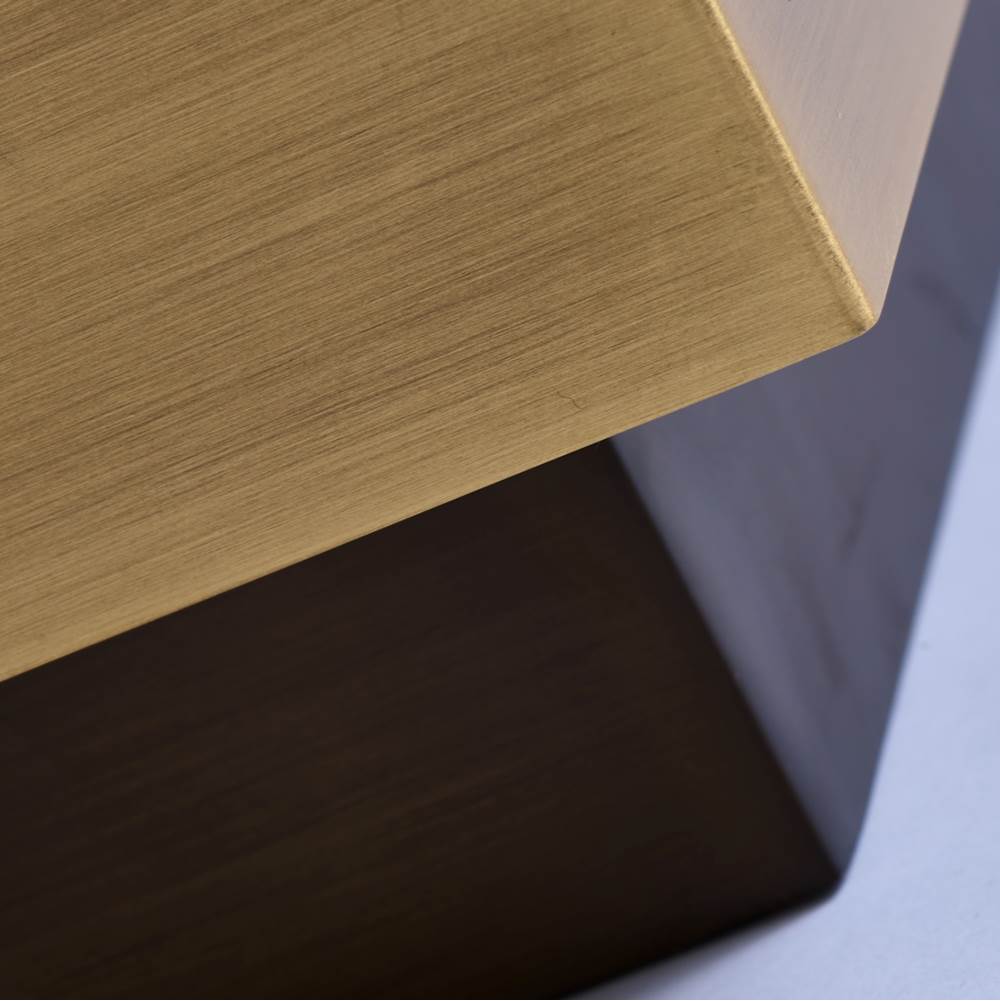 Kalco Lighting 800802 SATIN BRONZE Forme 18-in Satin Bronze Table Image 3