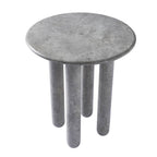Kalco Lighting 801204 Natural Gray Marble Marmo 18-in Natural Gray Marble Table Image 1