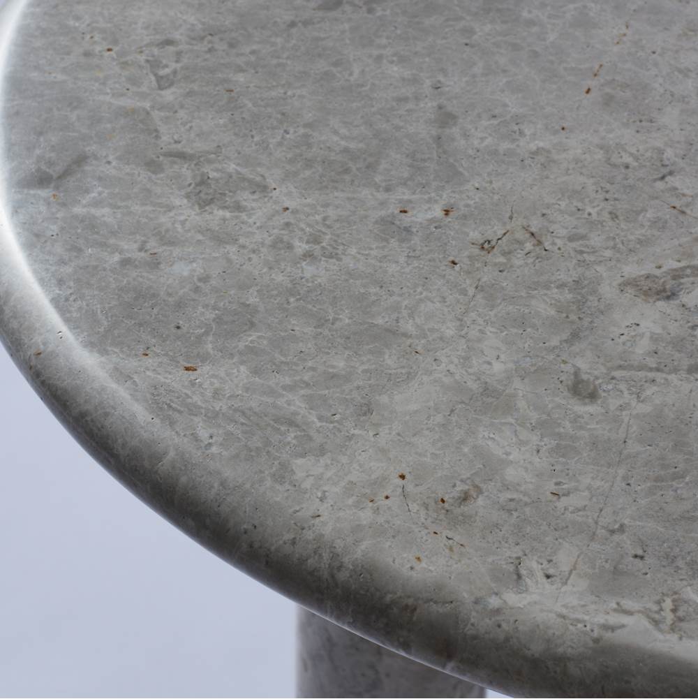 Kalco Lighting 801204 Natural Gray Marble Marmo 18-in Natural Gray Marble Table Image 5