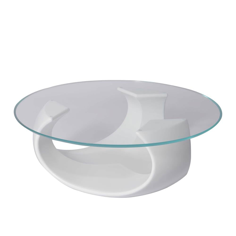 Kalco Lighting Dito 44-in Snow White Table