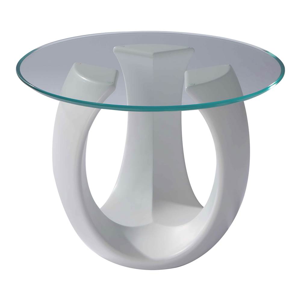 Kalco Lighting Dito 32-in Snow White Table