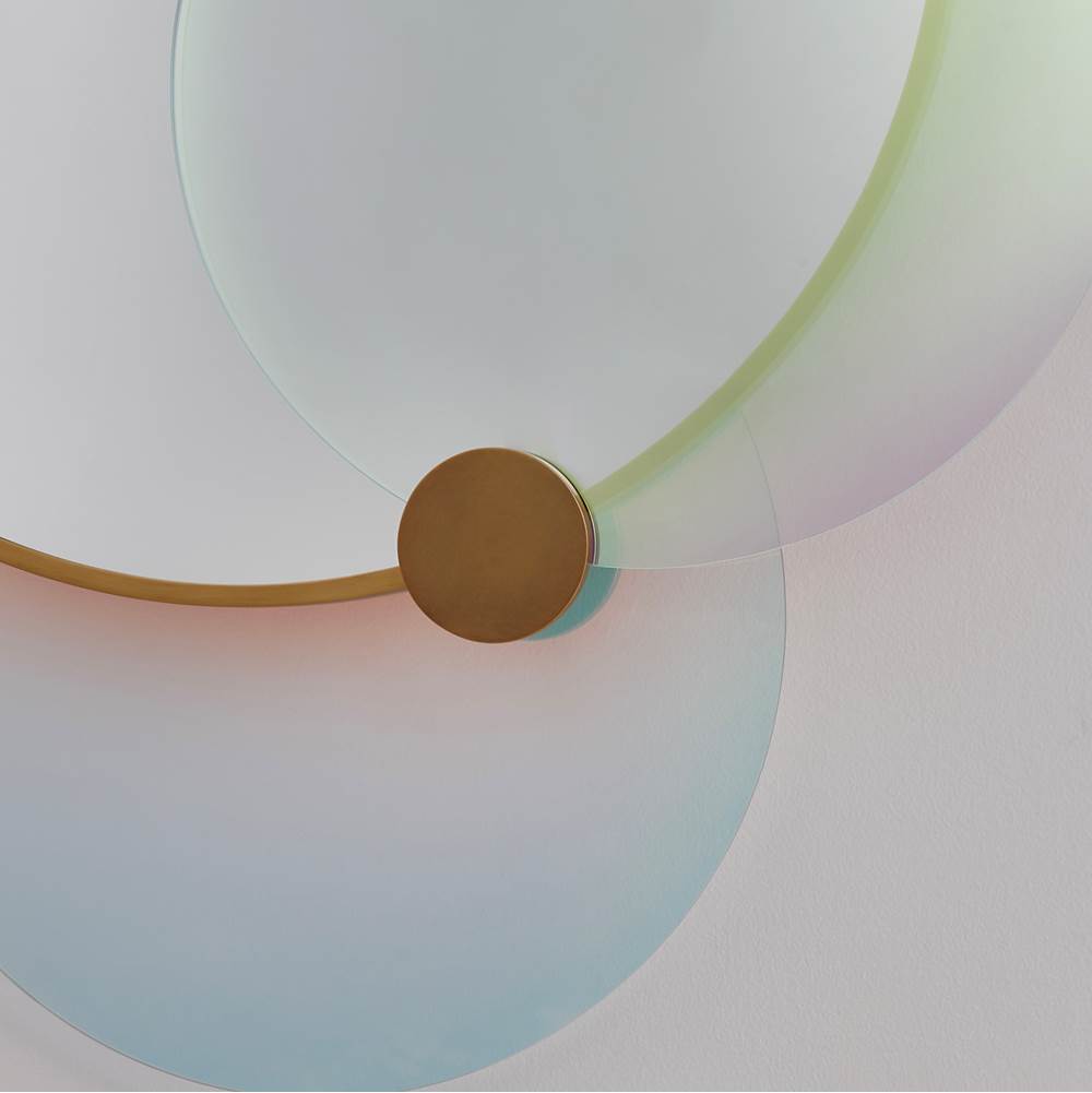Kalco Lighting 803505 True Brass Colorways 36-in True Brass Mirror Image 4