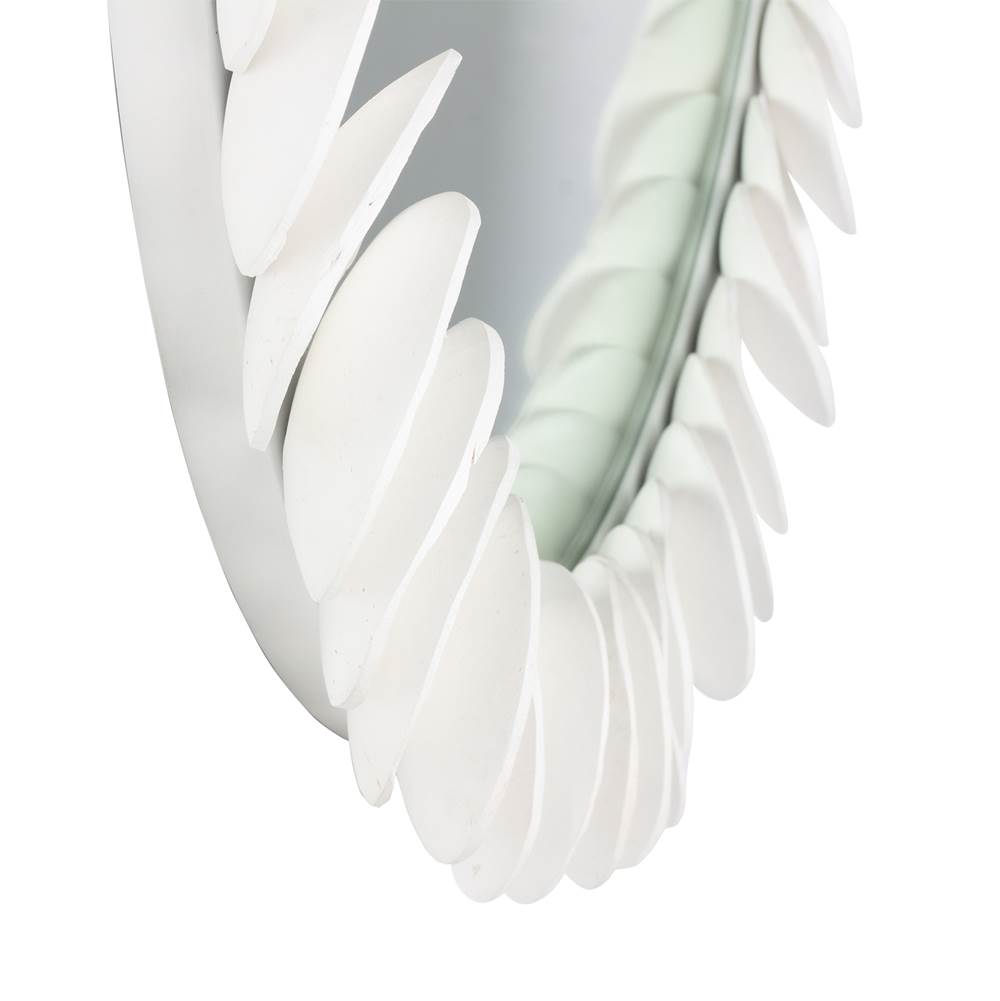 Kalco Lighting 803605 Matte White Cocco 31-in Matte White Mirror Image 7