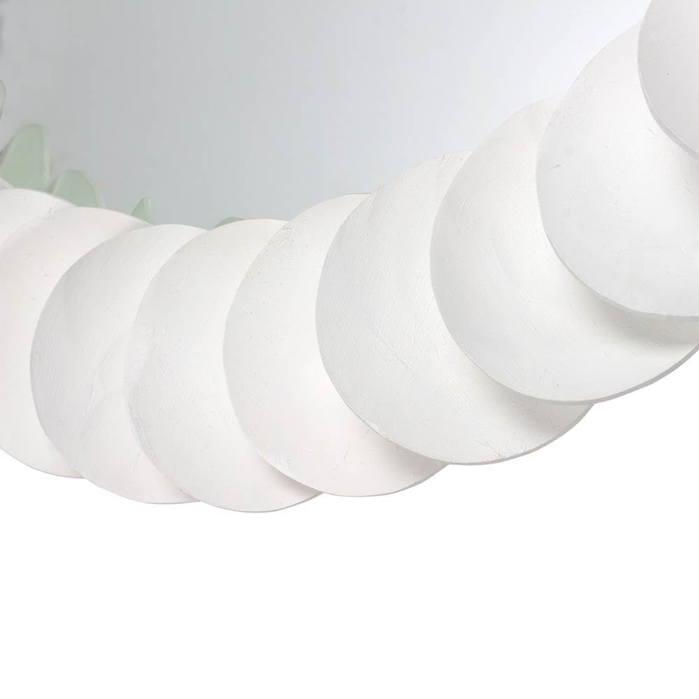 Kalco Lighting 803605 Matte White Cocco 31-in Matte White Mirror Image 5