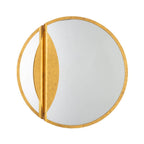 Kalco Lighting 803905 Oxidized Gold Leaf Divisio 30-in Oxidized Gold Leaf Mirror Image 1