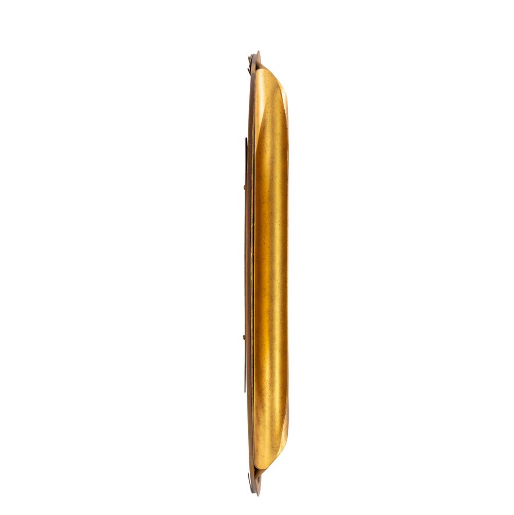 Kalco Lighting 803905 Oxidized Gold Leaf Divisio 30-in Oxidized Gold Leaf Mirror Image 4