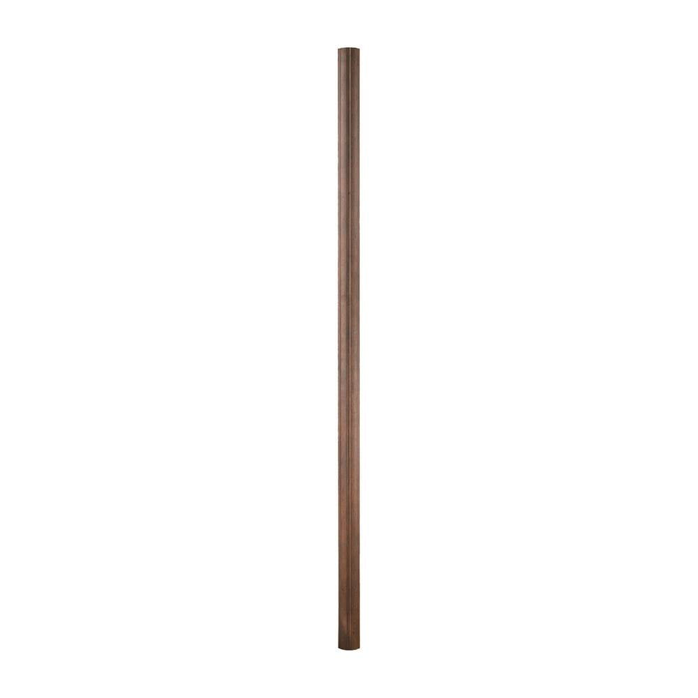 Kalco Lighting Outdoor 84-in Walnut Outdoor Post Mount