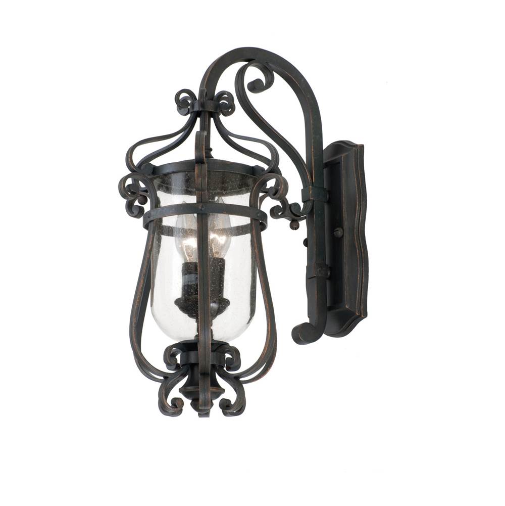 Kalco Lighting Hartford Outdoor Hartford Outdoor 17.5-in 2 Light Socket Antique Copper Wall Sconce