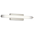 Kichler Lighting 11149NILED Brushed Nickel Linear Bath 26in Led Image 2