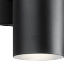 Kichler Lighting 11251BKT30 Textured Black Outdoor Wall 1lt Led Image 5