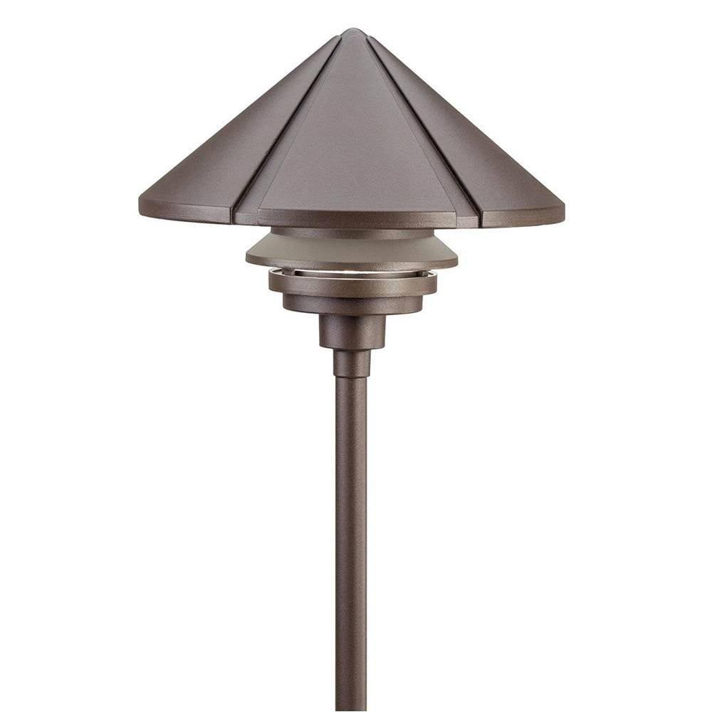Kichler Lighting Six Groove Path And Spread 1-lt 120v