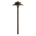 Kichler Lighting Cbr Led Integrated Mission Brass Led Path Light